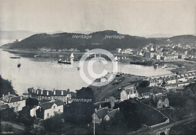 'Oban - The Town and the Bay', 1895. Artist: Unknown.