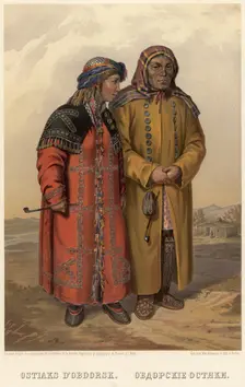 Obdorsk Ostyaks, 1862. Creator: Karlis Huns