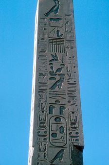 Obelisk of Queen Hatshepsut, Temple of Amun, Karnak, Egypt, c1503 - c1483 BC