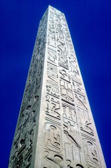 Obelisk of Ramesses II, Temple sacred to Amun Mut & Khons, Luxor, Egypt, c13th century BC