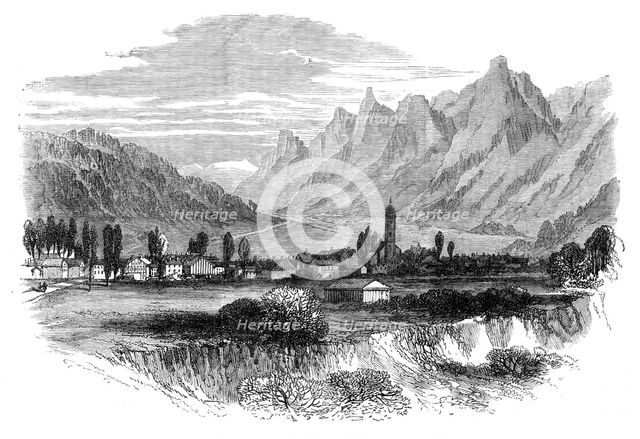 Ober Ammergau, in Bavaria, where the miracle play is performed, 1870. Creator: Unknown.
