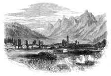 Ober Ammergau, in Bavaria, where the miracle play is performed, 1870. Creator: Unknown