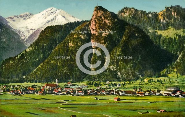 Oberammergau, Bavaria, Germany c1922. Creator: Lorenz Fränzl.