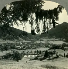 Oberammergau, Germany, the Scene of the Passion Play c1930s. Creator: Unknown