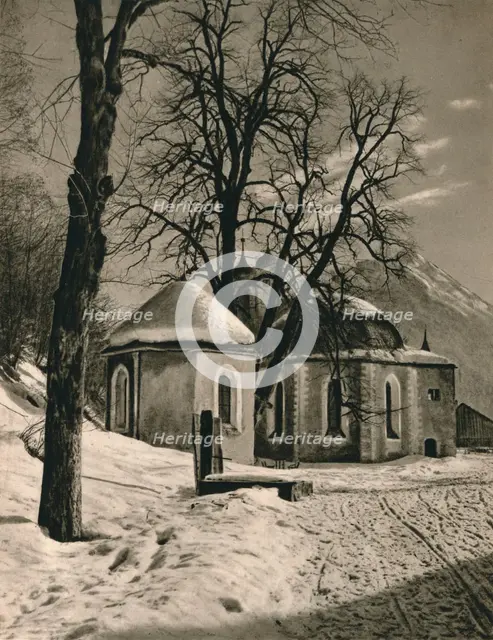 'Oberstdorf (Allgau). Lorettokapelle', 1931. Artist: Kurt Hielscher.