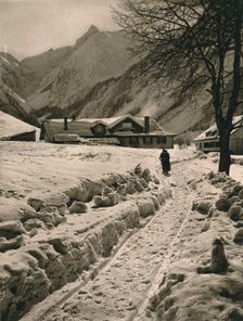Oberstdorf (Allgau). Spielmannsau - Trettachspitze 1931. Artist: Kurt Hielscher