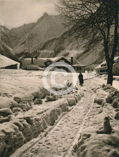 'Oberstdorf (Allgau). Spielmannsau - Trettachspitze', 1931. Artist: Kurt Hielscher.