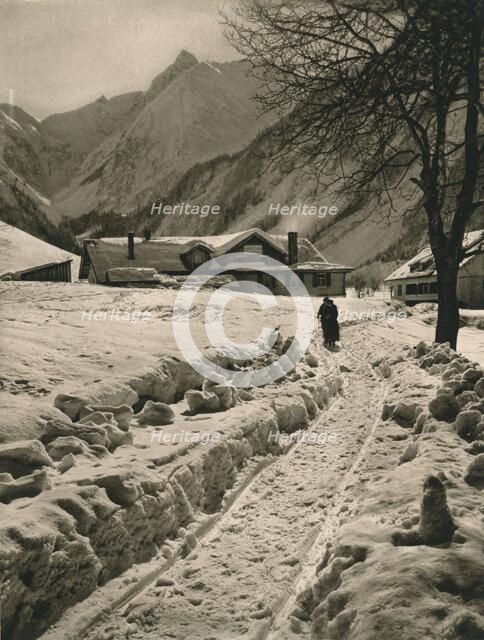'Oberstdorf (Allgau). Spielmannsau - Trettachspitze', 1931. Artist: Kurt Hielscher.