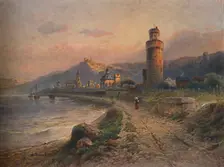 Oberwesel 1923. Creator: Nikolai of Astudin