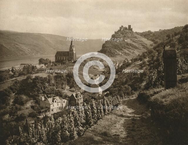 'Oberwesel (Rhein)', 1931. Artist: Kurt Hielscher.