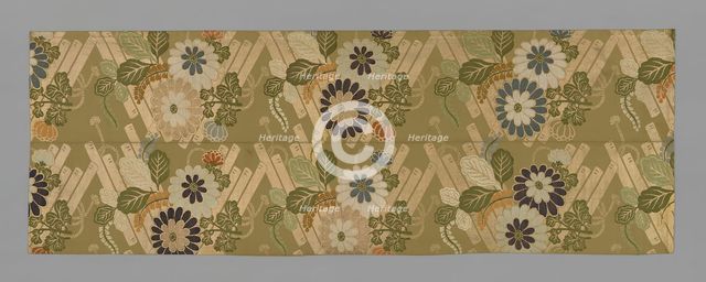 Obi (Belt), Japan, 18th/19th century, late Edo period (1789-1868)/ Meiji period (1868-1912). Creator: Unknown.