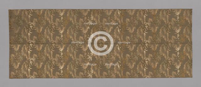 Obi (Belt), Japan, 18th/19th century, late Edo period (1789-1868)/ Meiji period (1868-1912). Creator: Unknown.