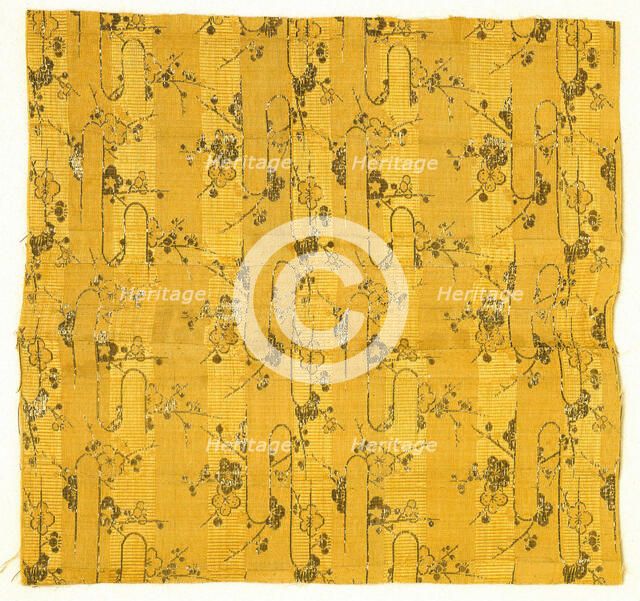 Obi, Fragment, late 19th century. Creator: Unknown.