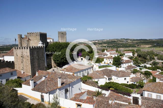 Obidos Castle, Obidos, Portugal, 2009. Artist: Samuel Magal