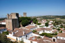 Obidos Castle, Obidos, Portugal, 2009. Creator: Samuel Magal