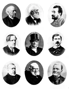 Obituaries, 1898. Creators: Hills and Saunders, Walery, Elliott & Fry, London Stereoscopic & Photographic Co, Russell & Sons