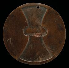 Object Resembling Double Axe-head [reverse], c. 1470/1500. Creator: Unknown