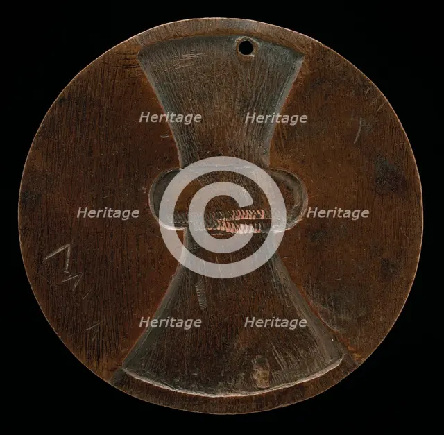 Object Resembling Double Axe-head [reverse], c. 1470/1500. Creator: Unknown.
