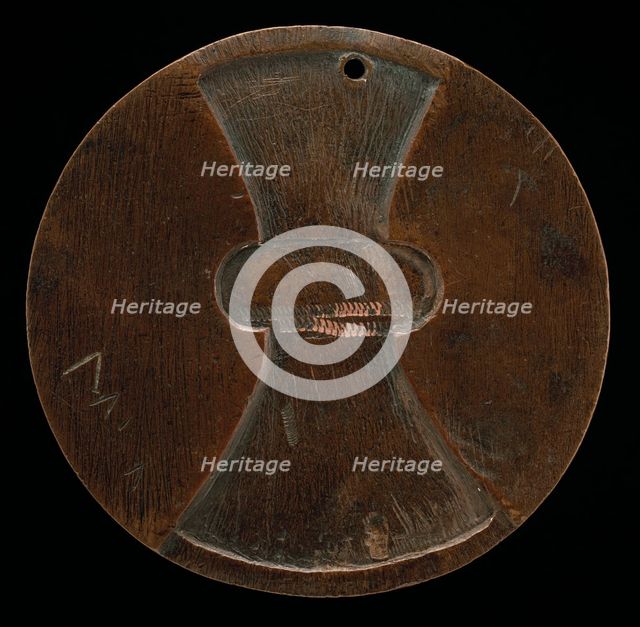 Object Resembling Double Axe-head [reverse], c. 1470/1500. Creator: Unknown.