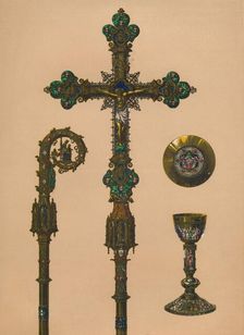 Objects for Ecclesiastical Use by E.C. Trioullier, Paris 1893. Artist: Robert Dudley
