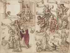 Obliterate the Trace of the Pot in the Ashes [fol. 32 verso / 33 recto], c. 1512/1515. Creator: Unknown