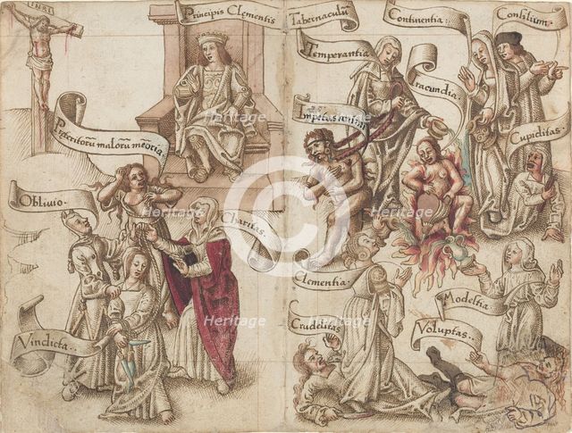 Obliterate the Trace of the Pot in the Ashes [fol. 32 verso / 33 recto], c. 1512/1515. Creator: Unknown.