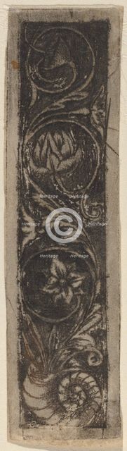Oblong Ornament Panel, c. 1480/1510. Creator: Francia, Francesco, Circle of.