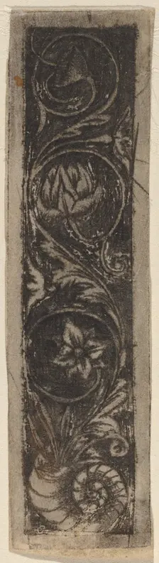Oblong Ornament Panel, c. 1480/1510. Creator: Francia, Francesco, Circle of