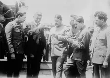 Obregon at El Paso, 1916. Creator: Bain News Service