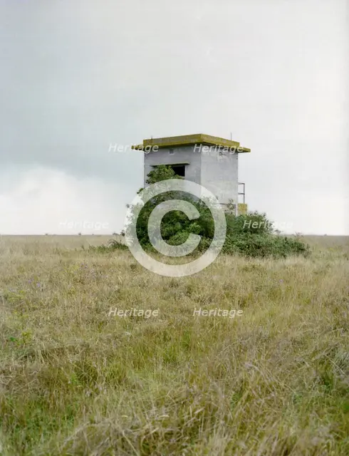 Observation post, West Down Impact Area, Salisbury Plain, Wiltshire, 1999. Artist: IJ Leonard