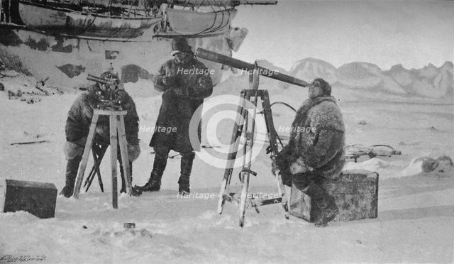 'Observing The Eclipse of the Sun', 6th April 1894, 1897. Artist: Unknown.