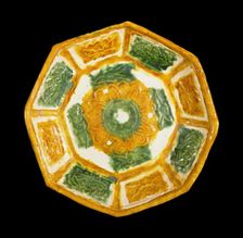 Octagonal dish, 907-1125. Creator: Unknown