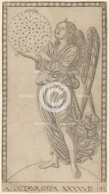 Octava Spera (Eighth Sphere), c. 1465. Creator: Master of the E-Series Tarocchi.