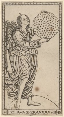 Octava Spera (Eighth Sphere), probably c. 1470. Creator: Master of the S-Series Tarocchi