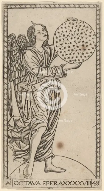 Octava Spera (Eighth Sphere), probably c. 1470. Creator: Master of the S-Series Tarocchi.