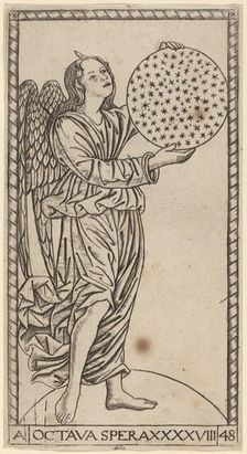 Octava Spera (Eighth Sphere), probably c. 1470. Creator: Master of the S-Series Tarocchi