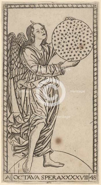 Octava Spera (Eighth Sphere), probably c. 1470. Creator: Master of the S-Series Tarocchi.