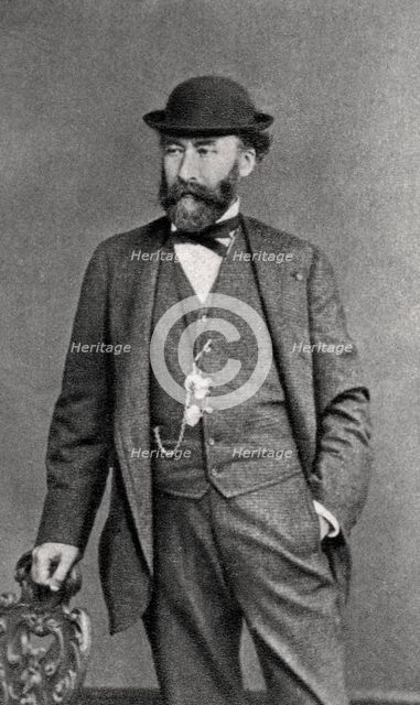 Octave Feuillet, French novelist and dramatist, 1872. Artist: Unknown