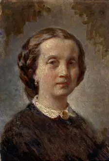 Octavia Bouchet Ipschier, c1860. Creator: Federico de Madrazo y Kuntz