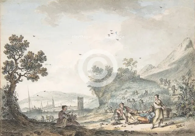 October, 1772. Creator: Hendrik Meijer.