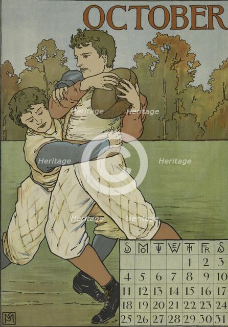 October, c1887 - 1922. Creator: Unknown.