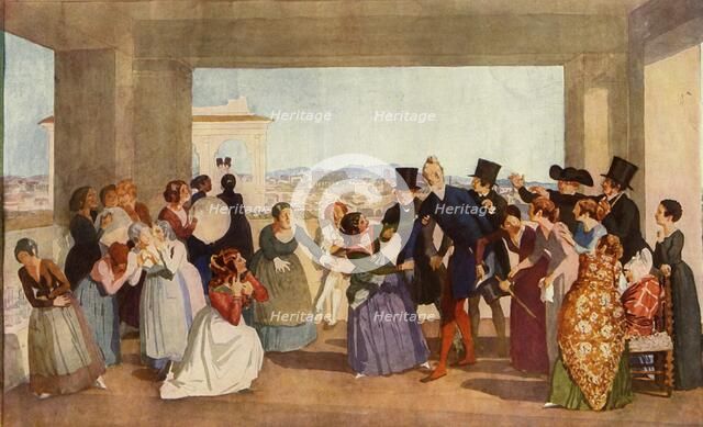 'October Celebration in Rome', c1842, (1965). Creator: Aleksandr Ivanov.