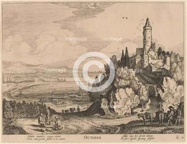 October. Creator: Jan van de Velde II.