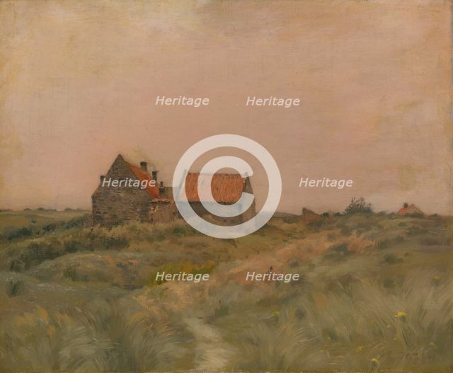 October Day, 1890/93. Creator: Jean-Charles Cazin.