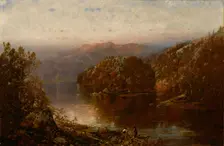 October Morning in New Hampshire, 1881. Creator: William Louis Sonntag