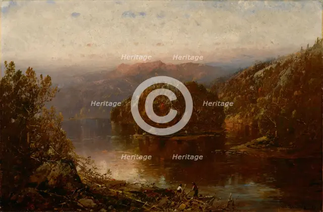 October Morning in New Hampshire, 1881. Creator: William Louis Sonntag.