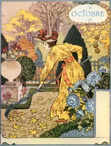 Octobre 1896. Creator: Eugene Samuel Grasset