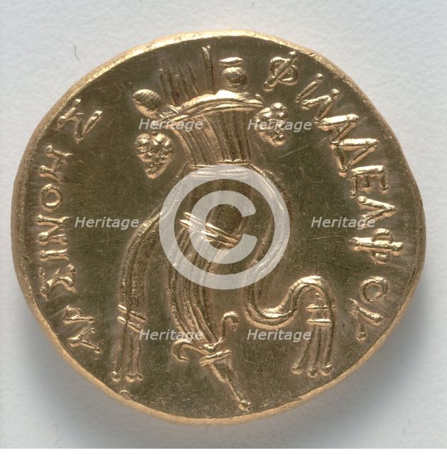 Octodrachm of Arsinoe II (reverse), 370-316 BC. Creator: Unknown.