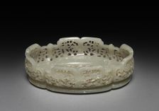 Octofoil Dish, 1700s. Creator: Unknown