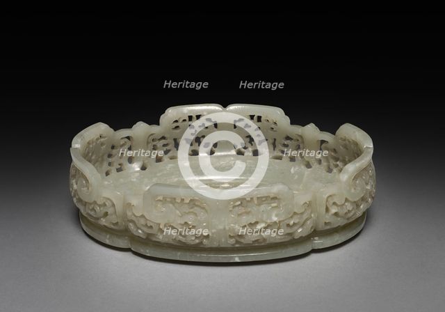 Octofoil Dish, 1700s. Creator: Unknown.